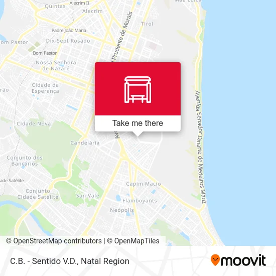 C.B. - Sentido V.D. map