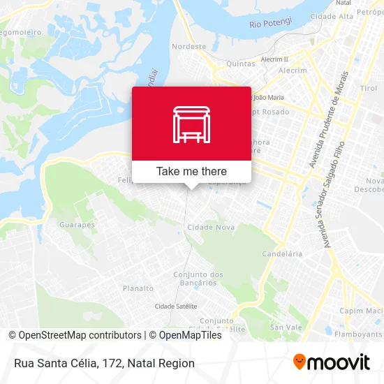 Rua Santa Célia, 172 map