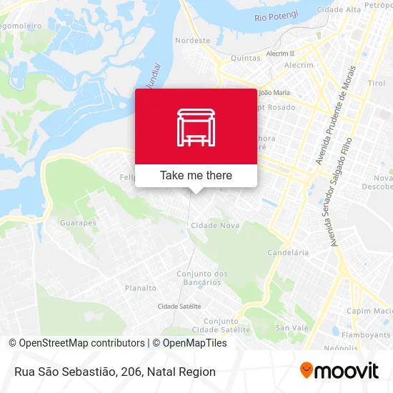 Rua São Sebastião, 206 map