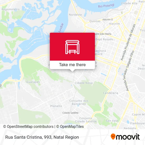 Rua Santa Cristina, 993 map