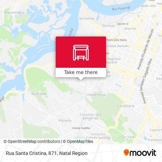 Rua Santa Cristina, 871 map