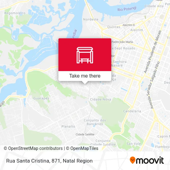 Rua Santa Cristina, 871 map
