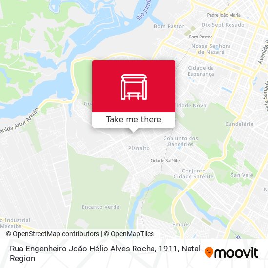 Rua Engenheiro João Hélio Alves Rocha, 1911 map