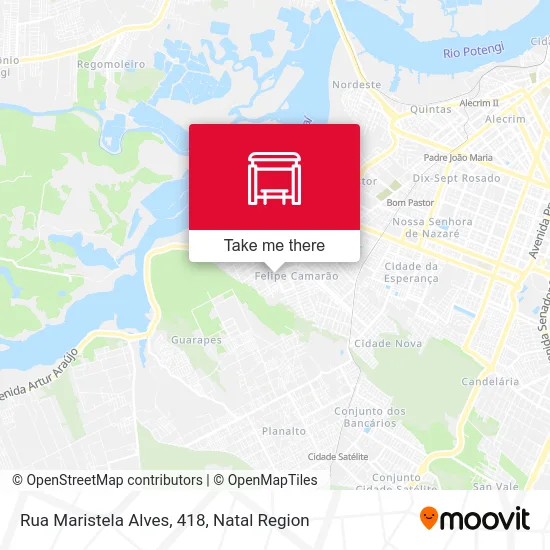 Rua Maristela Alves, 418 map