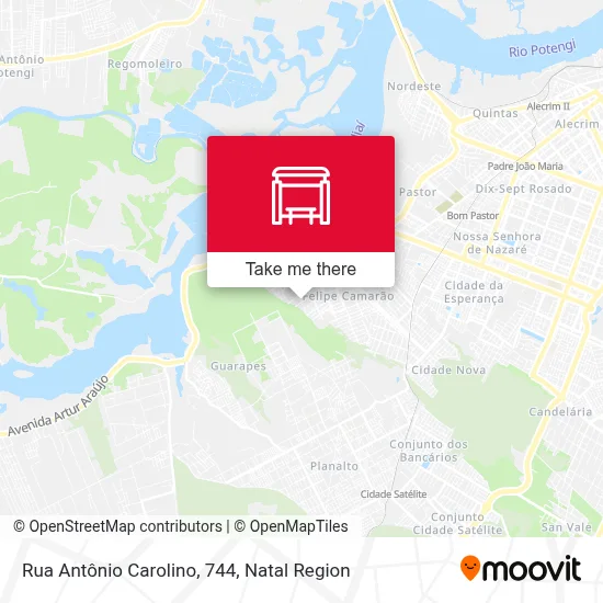 Rua  Antônio Carolino, 744 map