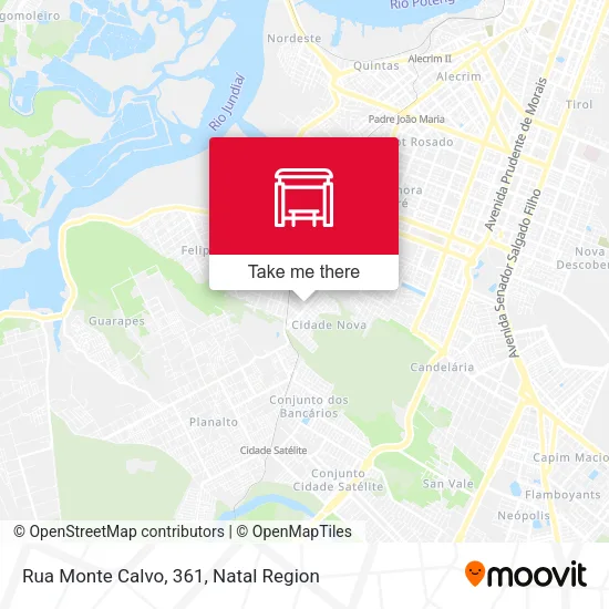 Rua  Monte Calvo, 361 map