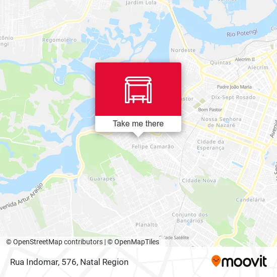 Rua Indomar, 576 map