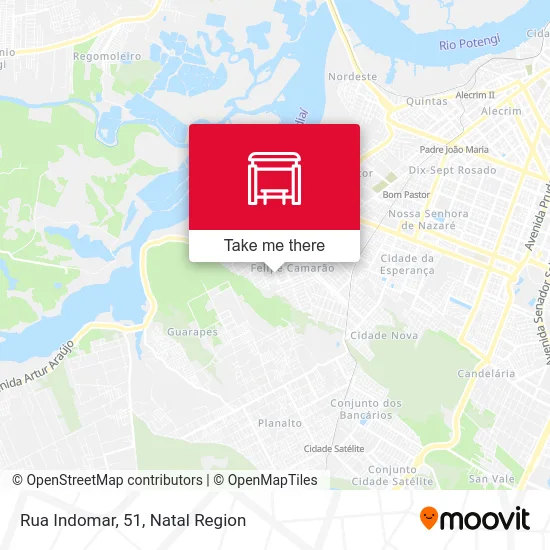 Rua Indomar, 51 map