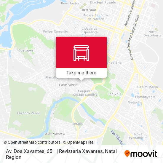 Av. Dos Xavantes, 651 | Revistaria Xavantes map