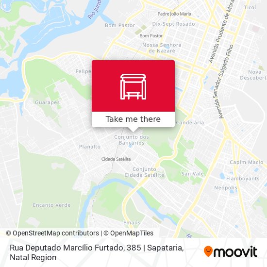 Rua Deputado Marcílio Furtado, 385 | Sapataria map