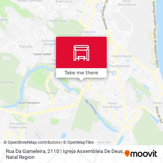 Rua Da Gameleira, 2110 | Igreja Assembleia De Deus map