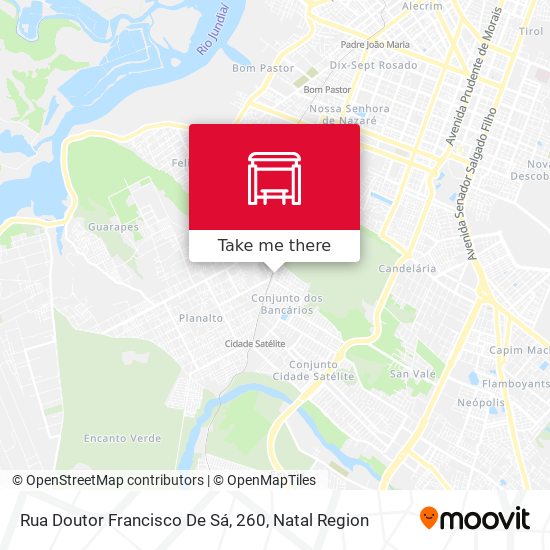 Mapa Rua Doutor Francisco De Sá, 260