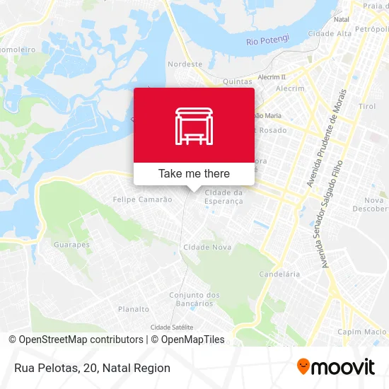 Rua Pelotas, 20 map