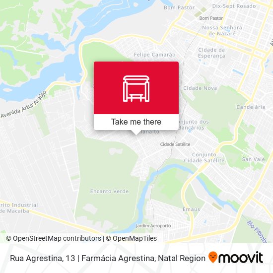 Rua Agrestina, 13 | Farmácia Agrestina map