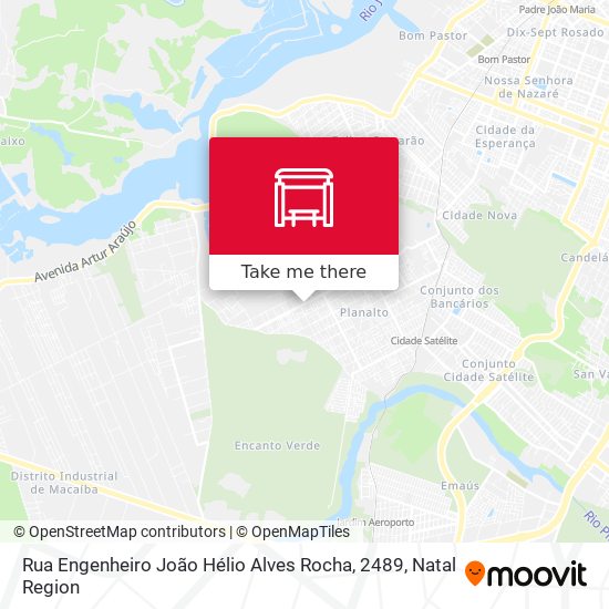 Rua Engenheiro João Hélio Alves Rocha, 2489 map
