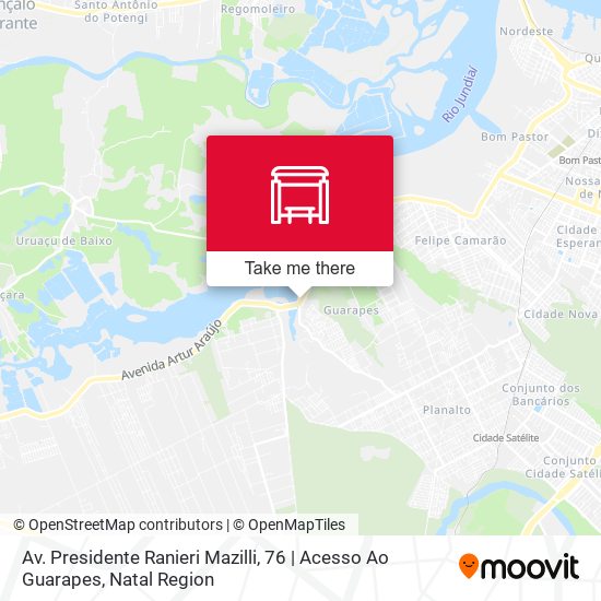 Av. Presidente Ranieri Mazilli, 76 | Acesso Ao Guarapes map