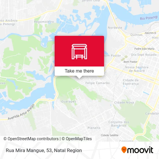 Rua Mira Mangue, 53 map