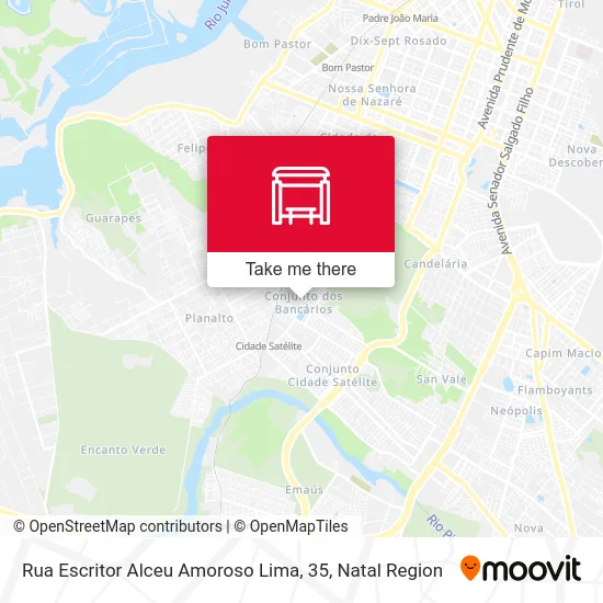 Rua Escritor Alceu Amoroso Lima, 35 map