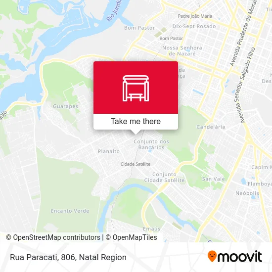 Rua Paracati, 806 map