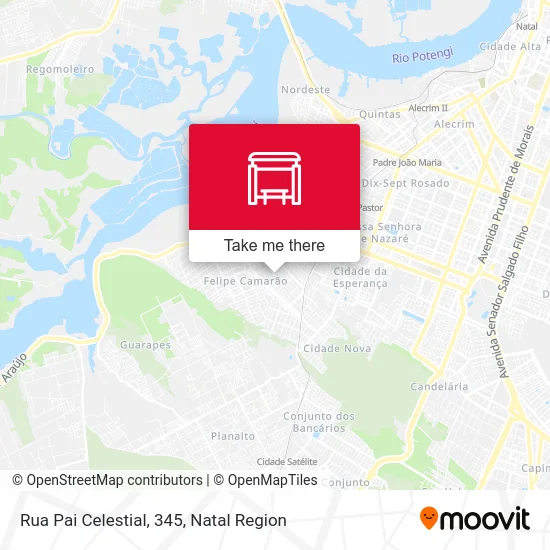 Rua Pai Celestial, 345 map
