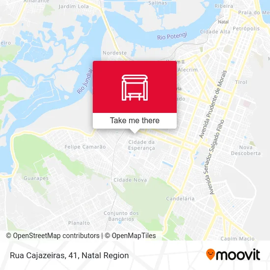 Rua Cajazeiras, 41 map