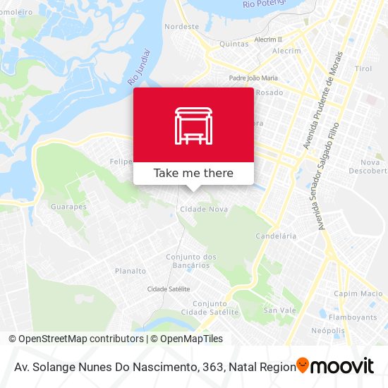 Av. Solange Nunes Do Nascimento, 363 map