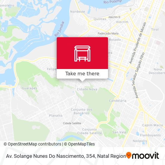 Mapa Av. Solange Nunes Do Nascimento, 354