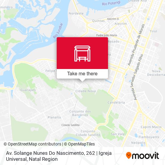 Av. Solange Nunes Do Nascimento, 262 | Igreja Universal map