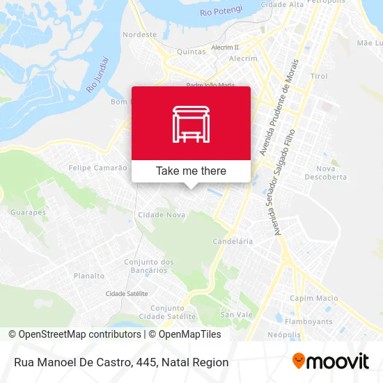 Rua Manoel De Castro, 445 map