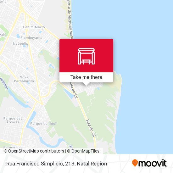Rua Francisco Simplício, 213 map