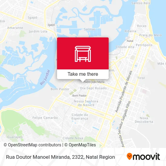 Rua Doutor Manoel Miranda, 2322 map