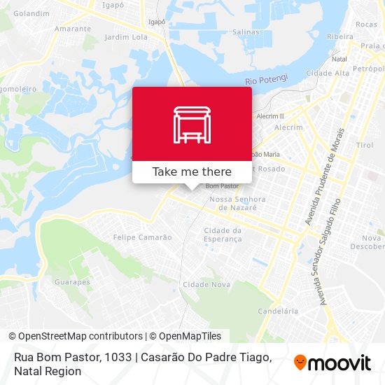 Mapa Rua Bom Pastor, 1033 | Casarão Do Padre Tiago