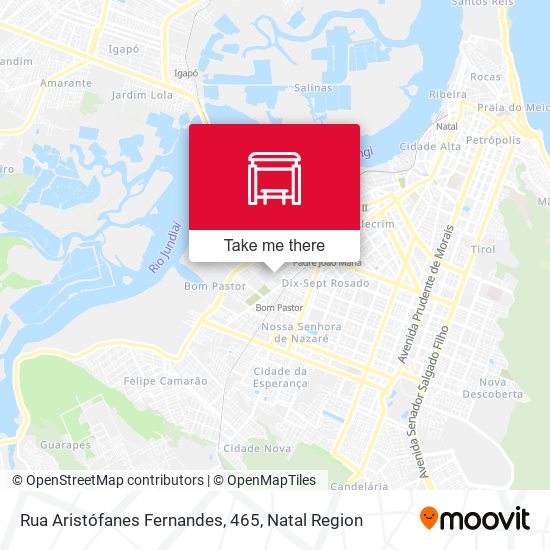 Rua Aristófanes Fernandes, 465 map