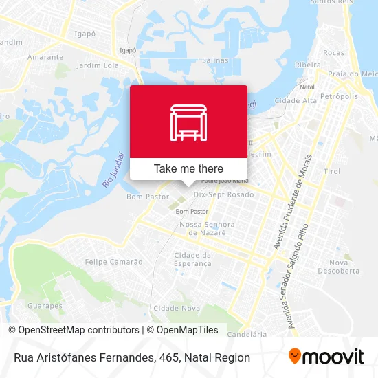 Rua Aristófanes Fernandes, 465 map