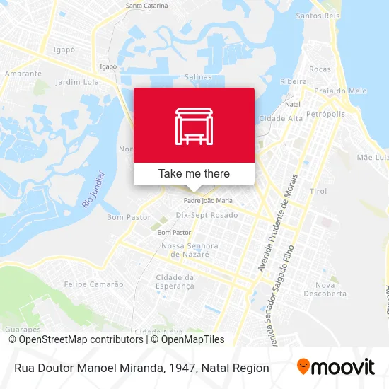 Rua Doutor Manoel Miranda, 1947 map