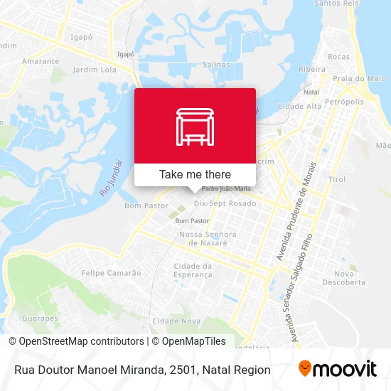 Rua Doutor Manoel Miranda, 2501 map
