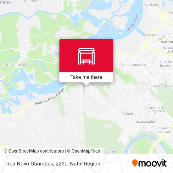 Rua Novo Guarapes, 2290 map