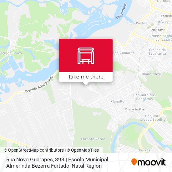 Rua Novo Guarapes, 393 | Escola Municipal Almerinda Bezerra Furtado map