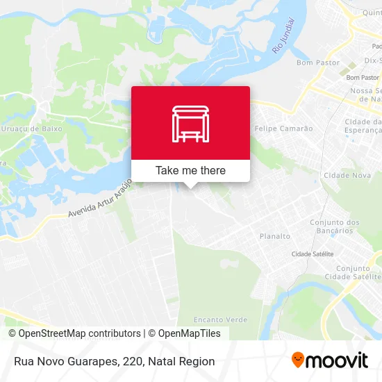 Rua Novo Guarapes, 220 map
