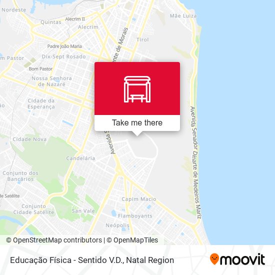Educação Física - Sentido V.D. map
