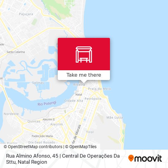 Mapa Rua Almino Afonso, 45 | Central De Operações Da Sttu