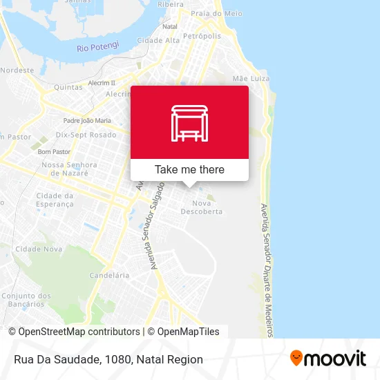 Rua Da Saudade, 1080 map