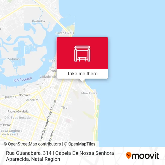 Rua Guanabara, 314 | Capela De Nossa Senhora Aparecida map