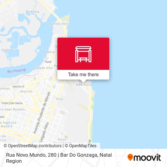 Rua Novo Mundo, 280 | Bar Do Gonzaga map
