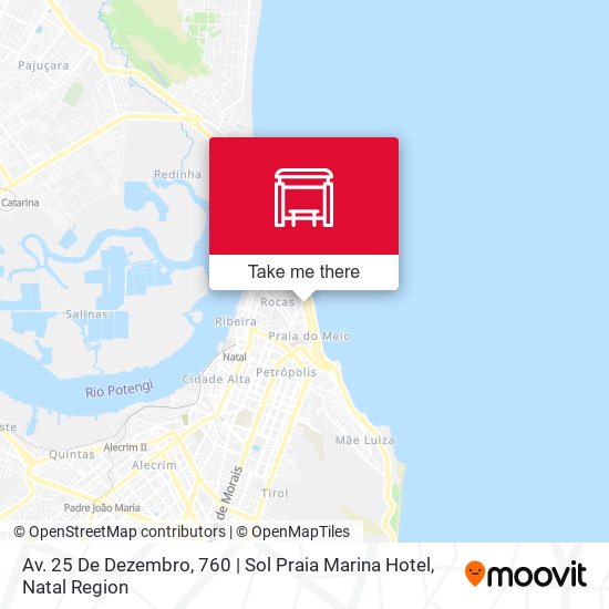 Av. 25 De Dezembro, 760 | Sol Praia Marina Hotel map