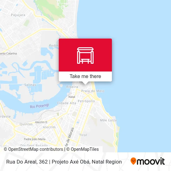 Rua Do Areal, 362 | Projeto Axé Obá map