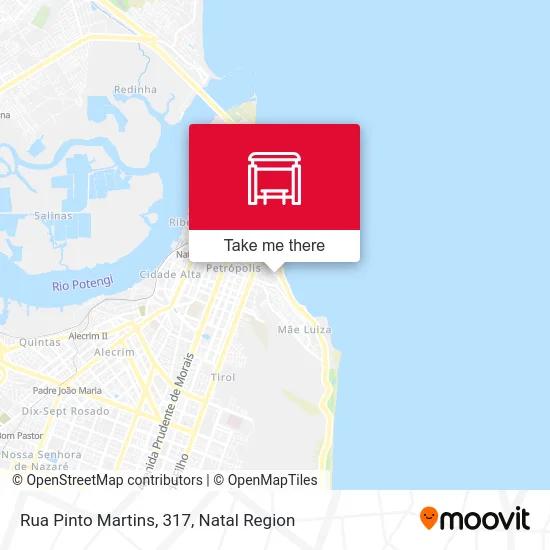 Rua Pinto Martins, 317 map