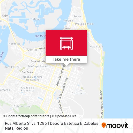 Rua Alberto Silva, 1286 | Débora Estética E Cabelos map