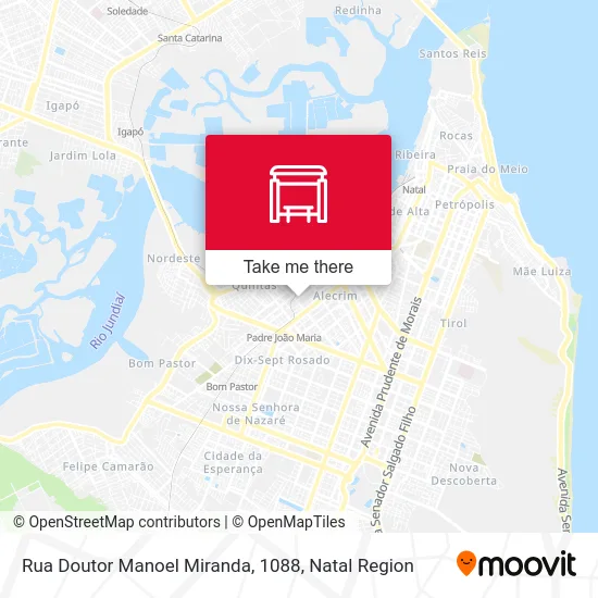 Rua Doutor Manoel Miranda, 1088 map