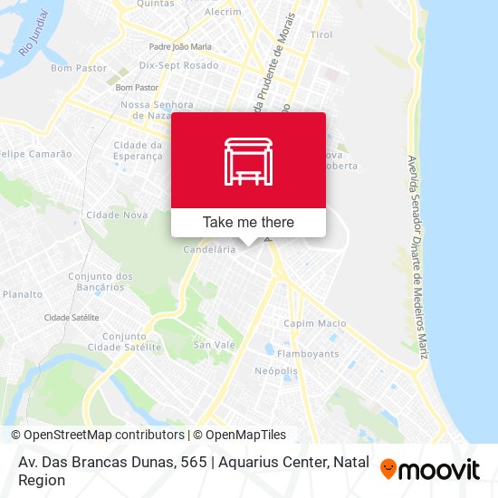 Av. Das Brancas Dunas, 565 | Aquarius Center map